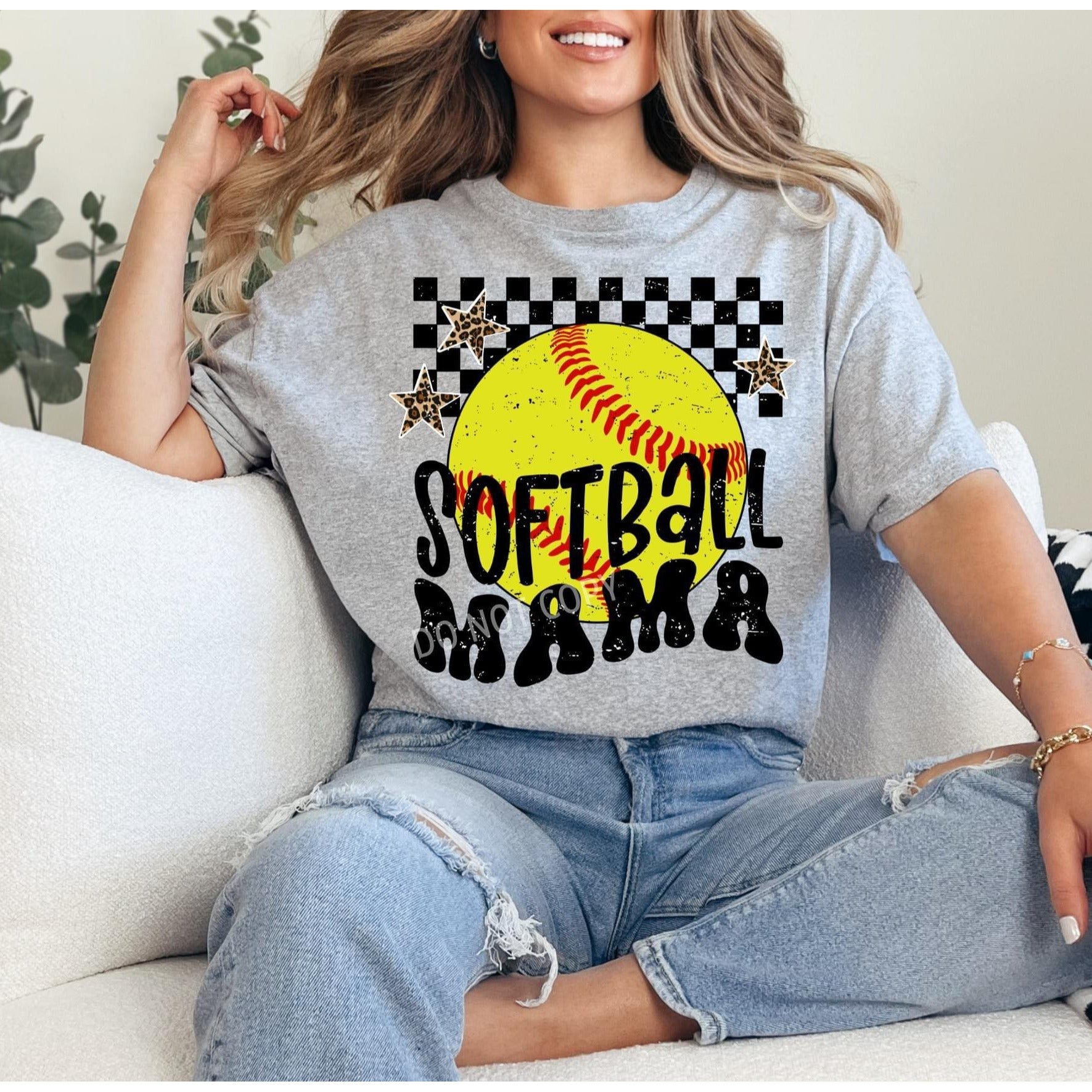 Softball Mama   Graphic Tee