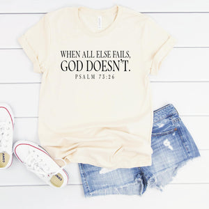 God Doesn’t~ Graphic Tee/Sweatshirt options