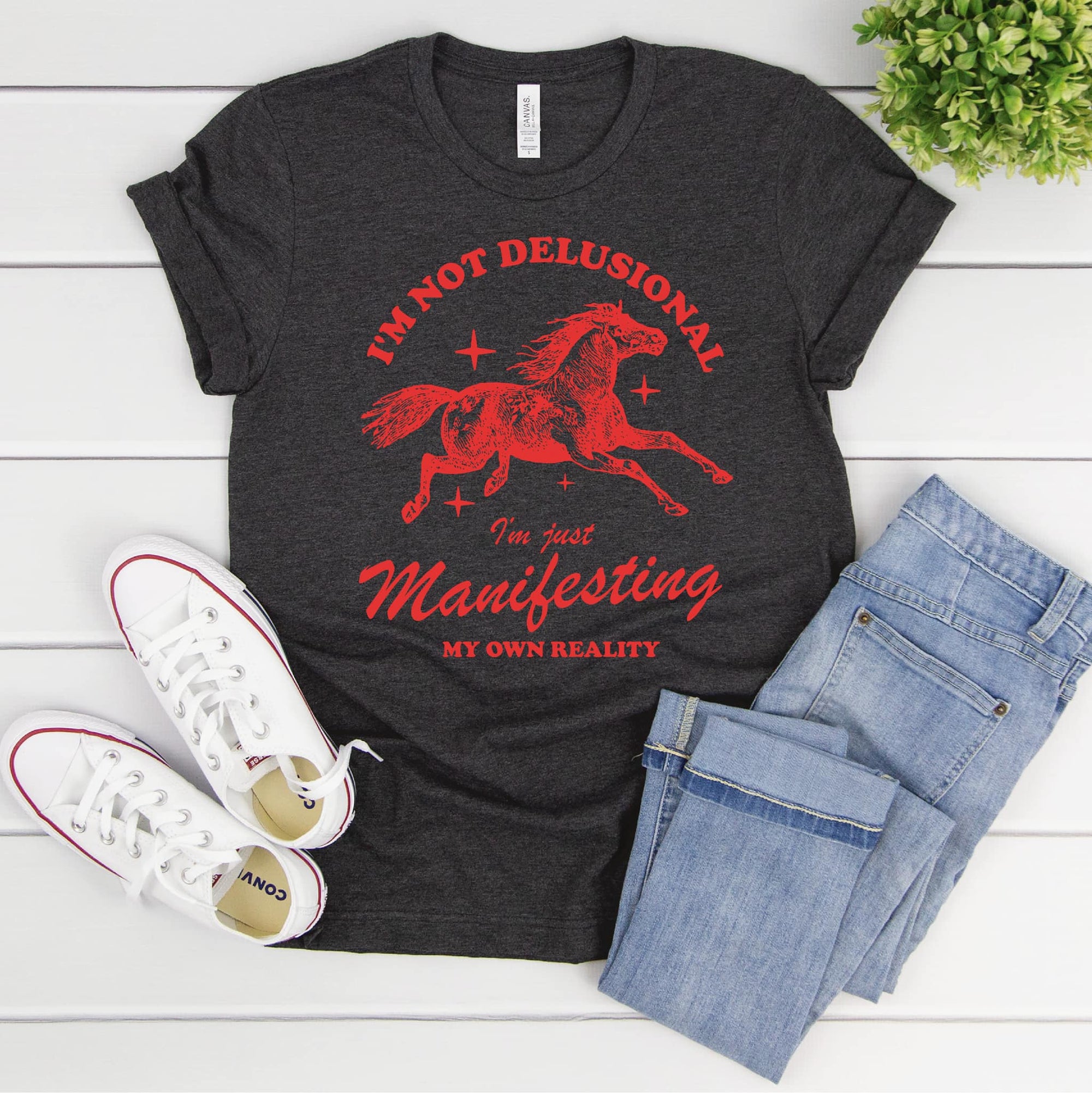 I’m Not Delusional Graphic Tee